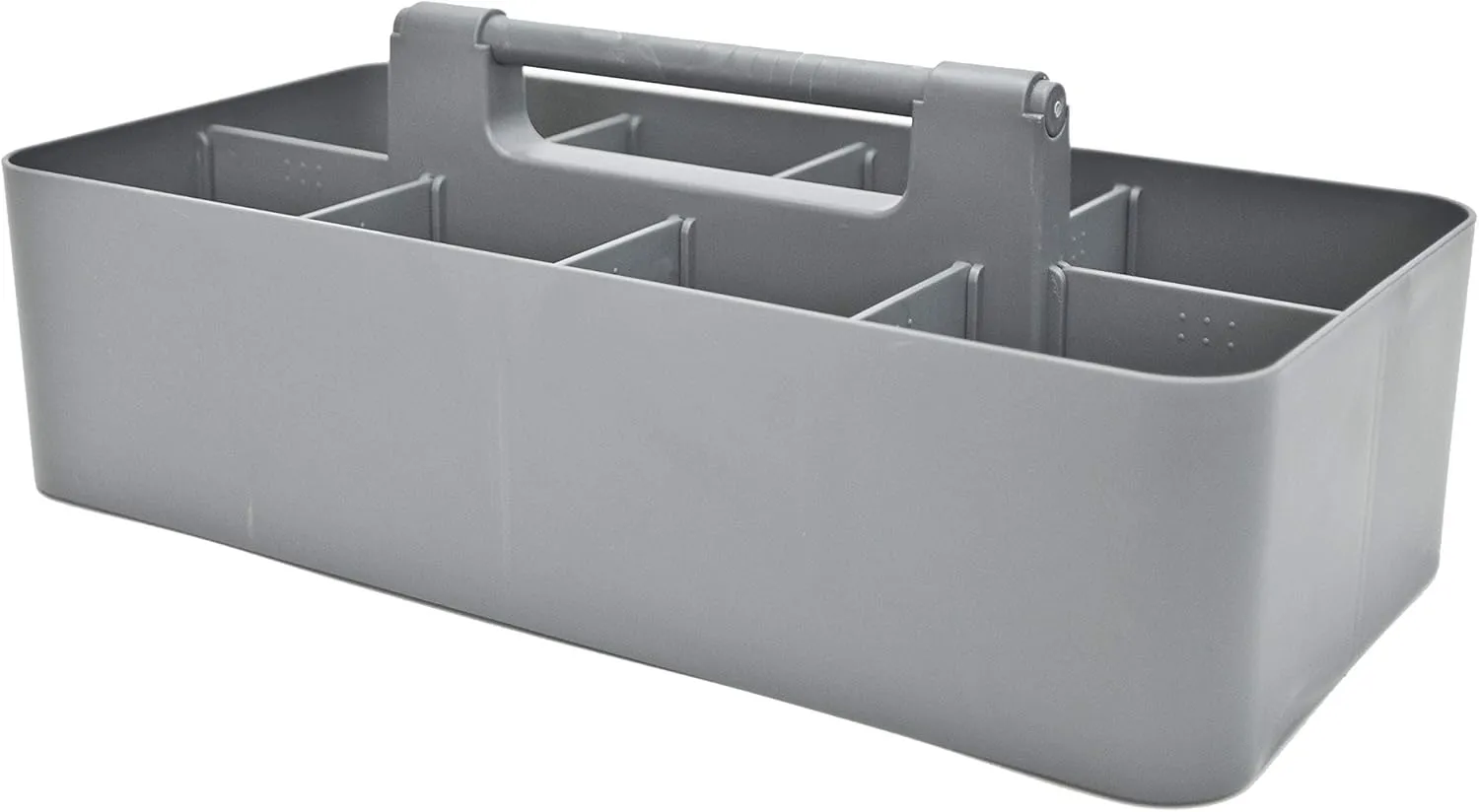 -Large Carry Caddy Bin Basket Portable Office Desk Storage DIY- MADE IN USA (Orion Gray)