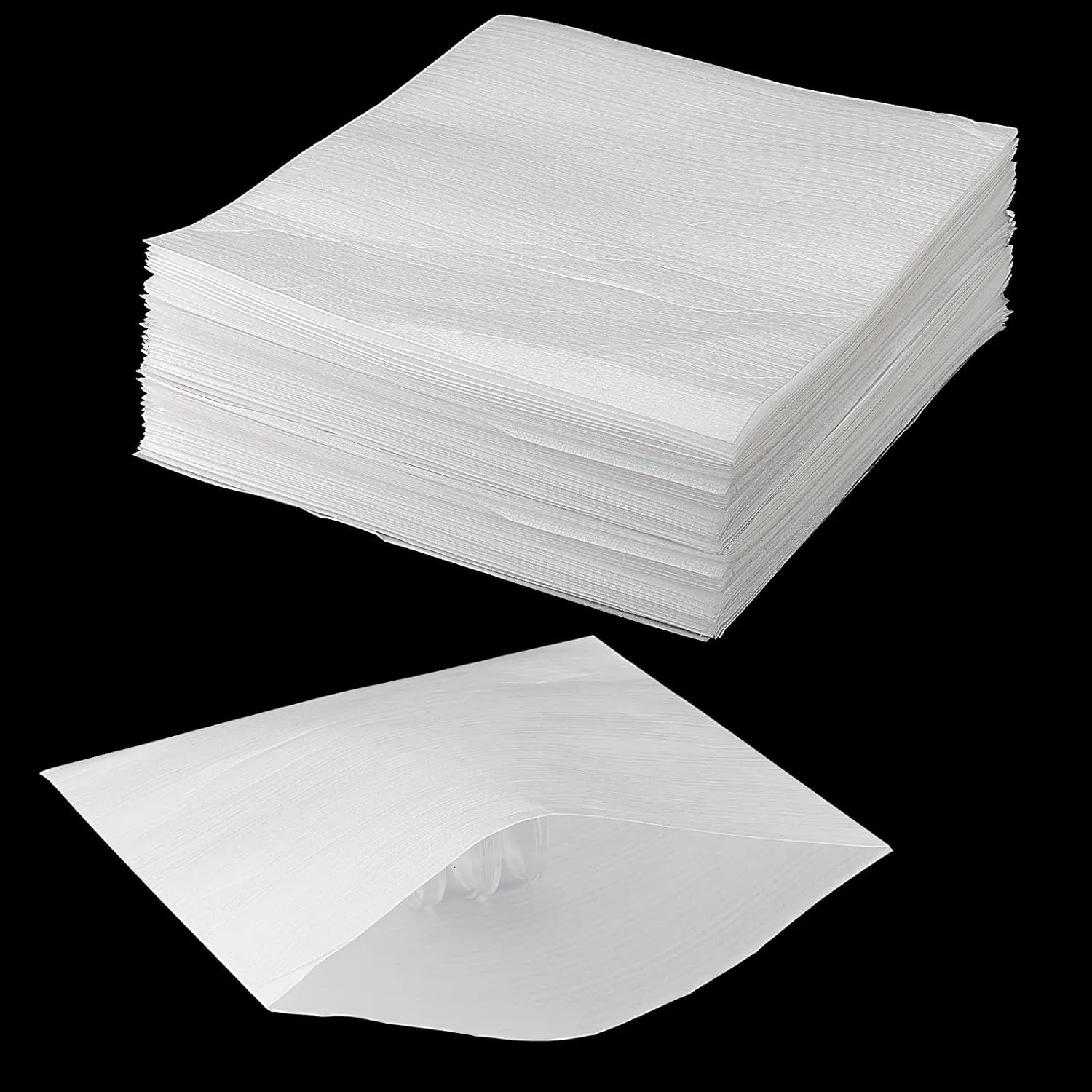 100 Pack 12 x 12 Inches Cushion Foam Pouches, Foam Wrap Pouches, Moving Cushioning Packaging Pouches for Packing, Shipping