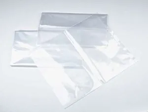 12" x 18" 1 mil. - Clear Plastic Flat Open Poly Bag (100 Pack) | MagicWater Supply Brand