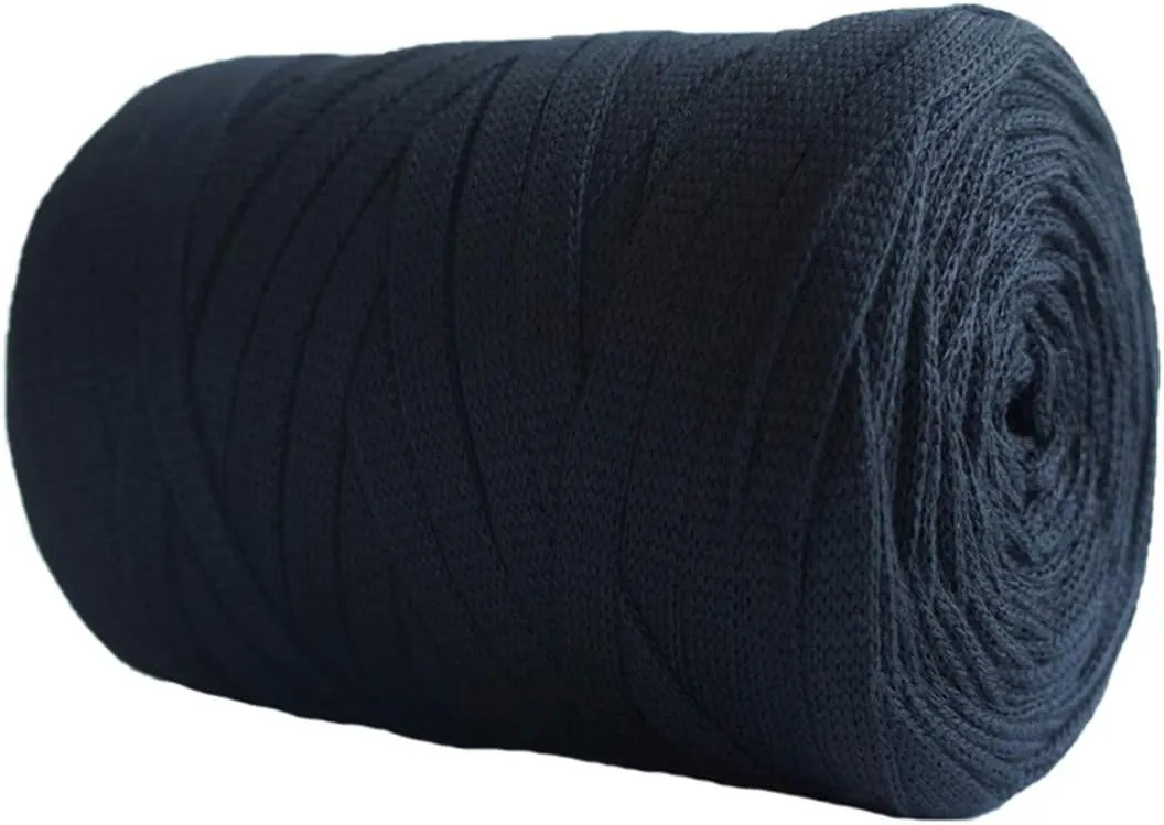 1PCS 250g 8.1oz Soild Color Fancy Yarns DIY Bag Handbag Carpet Cushion Cotton Cloth T-Shirt Yarn Knitting Crochet Yarn Pet Cave Basket Crochet Bag Fabric Yarn