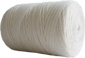 1PCS 250g 8.1oz Soild Color Fancy Yarns DIY Bag Handbag Carpet Cushion Cotton Cloth T-Shirt Yarn Knitting Crochet Yarn Pet Cave Basket Crochet Bag Fabric Yarn