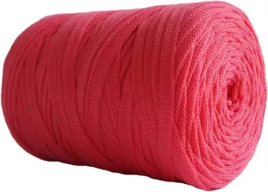 1PCS 250g 8.1oz Soild Color Fancy Yarns DIY Bag Handbag Carpet Cushion Cotton Cloth T-Shirt Yarn Knitting Crochet Yarn Pet Cave Basket Crochet Bag Fabric Yarn