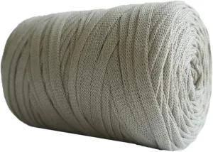 1PCS 250g 8.1oz Soild Color Fancy Yarns DIY Bag Handbag Carpet Cushion Cotton Cloth T-Shirt Yarn Knitting Crochet Yarn Pet Cave Basket Crochet Bag Fabric Yarn