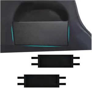 2 Pcs Car Trunk Side Organizer Divider for Buick Excelle 2015-2025, Trunk Organizer with Self-Adhesive Flocked Panel, Trunk Organizer for Efficient Organization