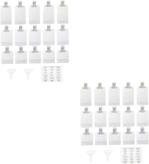 2 Sets Lotion Bag Storage Bags Travel Bag Travel Squeeze Bags Portable Essential Oil Clamshell