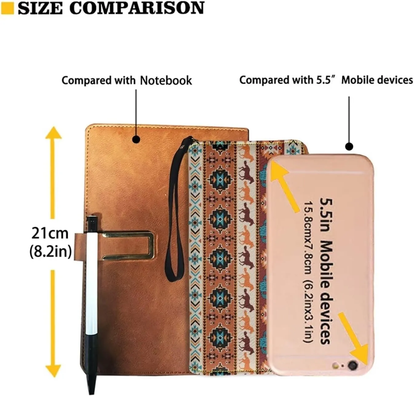 2024 Western Aztec Print Handbags For Women Purses And Handbags 2 Piece Tote Bag Large Capacity Travel Totes
