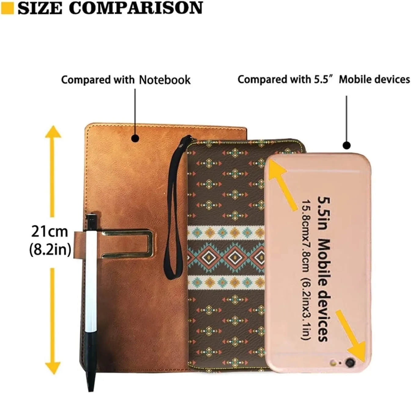 2024 Western Aztec Print Handbags For Women Purses And Handbags 2 Piece Tote Bag Large Capacity Travel Totes