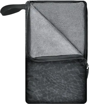 2IN1 Wet Bag, Wet Bag for Swimsuit Embedded Towel,Waterproof Swimsuit Bag,Wet Clothes Bag,Cloth Diapers,Dry Bag Gym Beach Pool Travel Essentials Machine Washable