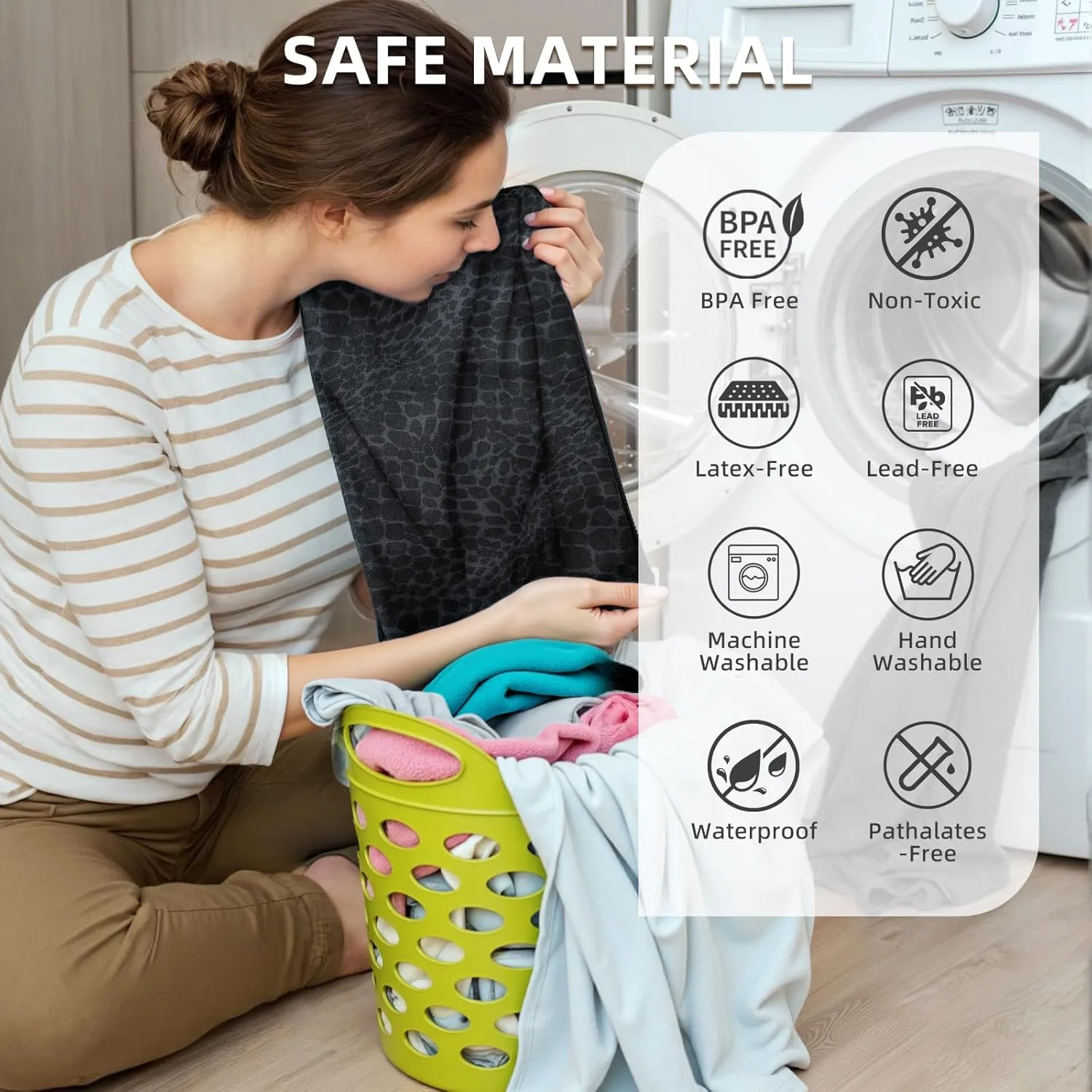 2IN1 Wet Bag, Wet Bag for Swimsuit Embedded Towel,Waterproof Swimsuit Bag,Wet Clothes Bag,Cloth Diapers,Dry Bag Gym Beach Pool Travel Essentials Machine Washable