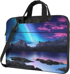 3d Graphics Universe Space Print Laptop Bag Premium Laptop Bag With Shock-Absorbing Lining, For Everyday Use And Travel