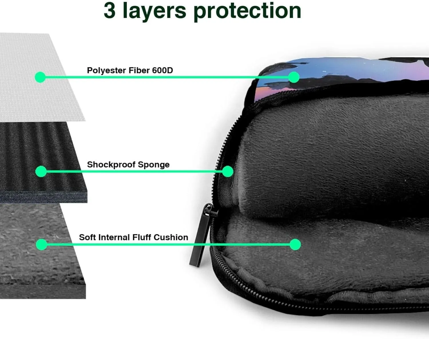 3d Graphics Universe Space Print Laptop Bag Premium Laptop Bag With Shock-Absorbing Lining, For Everyday Use And Travel