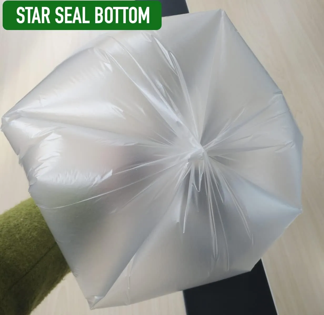 7-10 Gallon Clear Garbage Bags Medium Kitchen Trash Bags Large Plastic Wastebasket Trash Can Liners for Home and Office Bins, 200 Count (Fits 7 Gallon, 8 Gallon, 9 Gallon and 10 Gallon Bins)