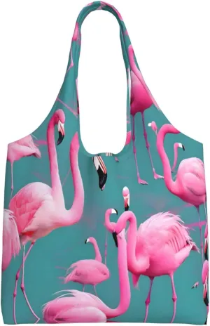 A flock of flamingos Shoulder bag - convenient to carry, suitable for shopping, work and study