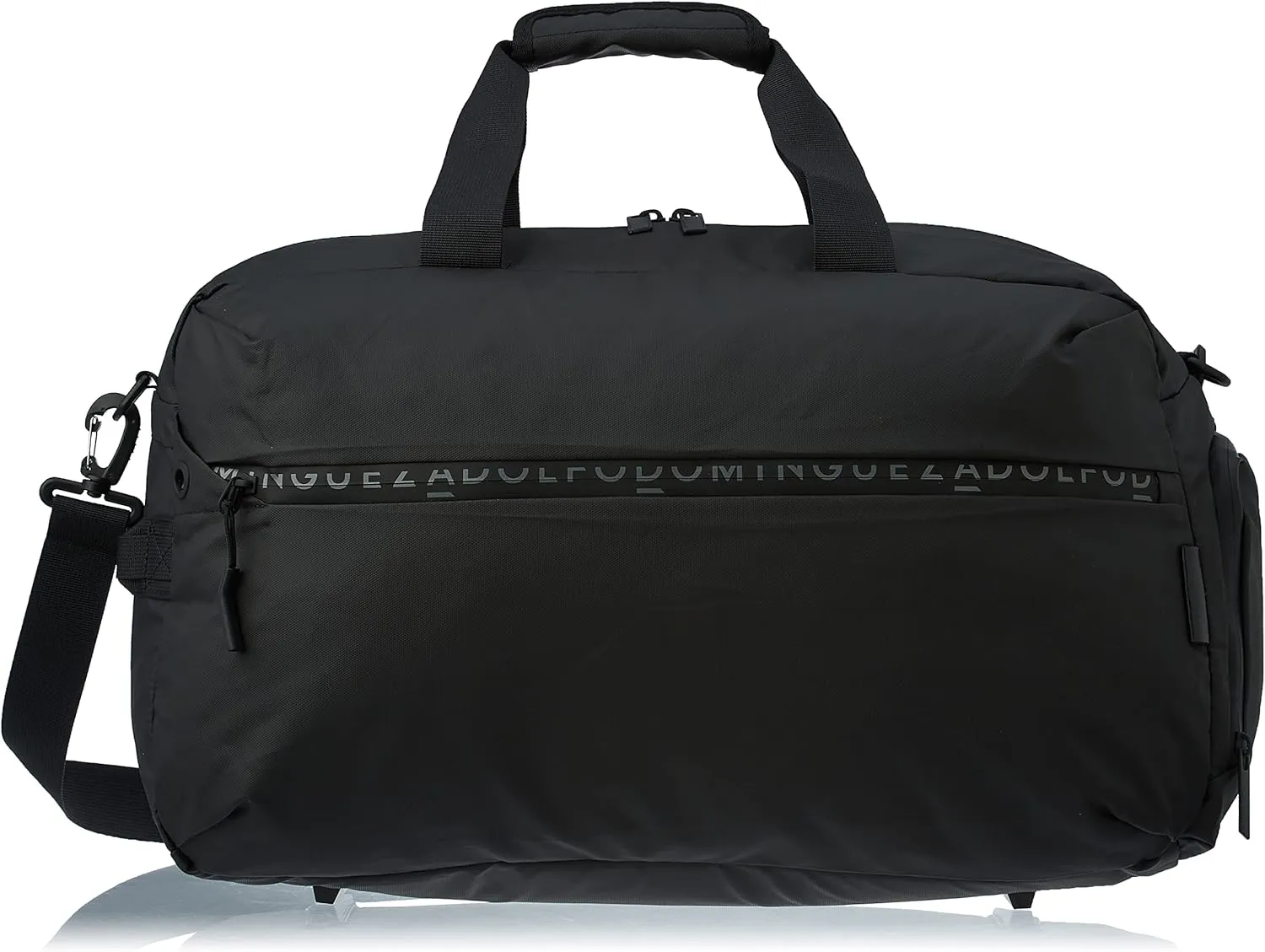 Adolfo Dominguez Denis Weekender Travel Bag Hand Luggage Women Men Black, black, Einheitsgröße