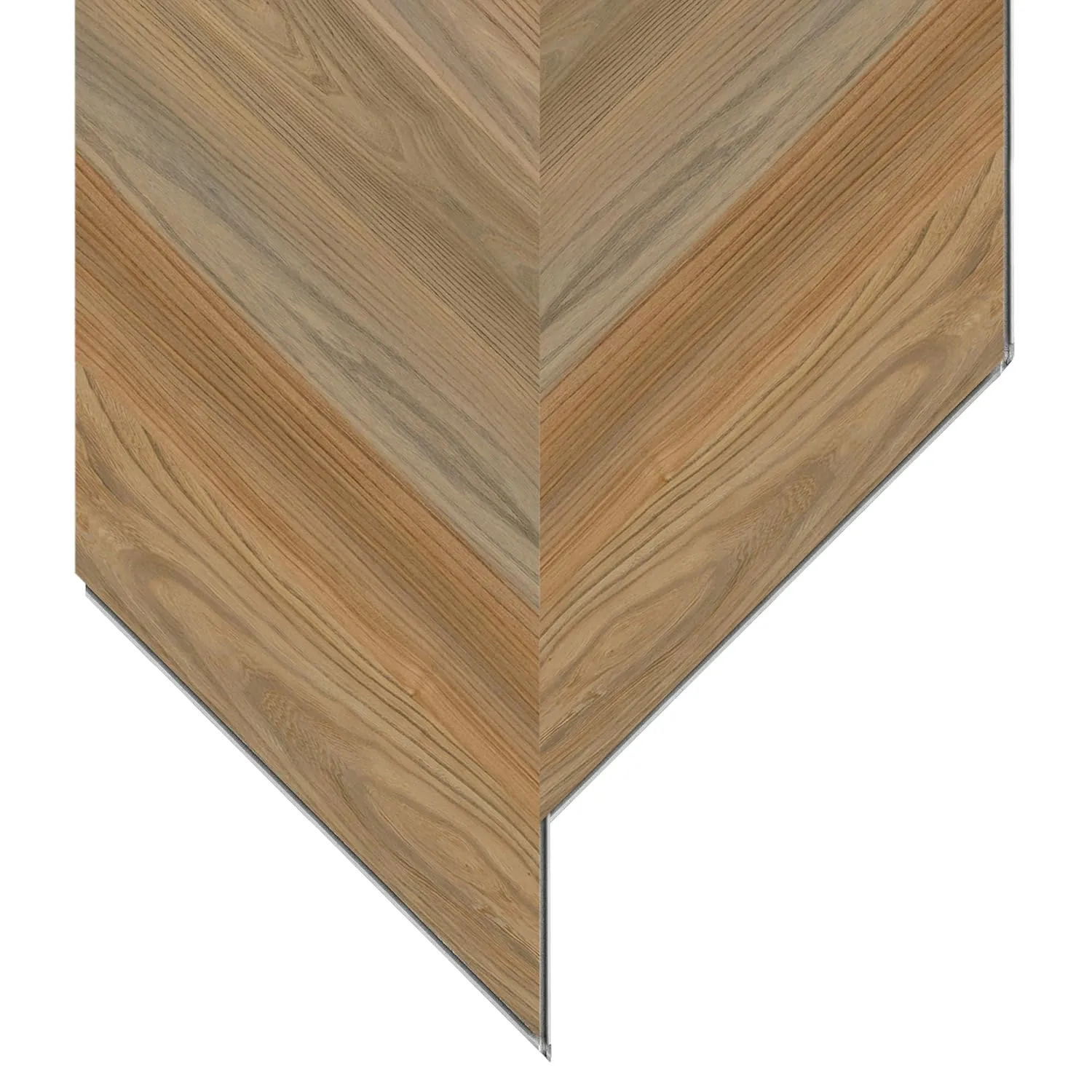 Allure 12" x 28" x 8mm, 12mil Luxury Vinyl, 45 Degree Chevron Flooring, Peach Crisp Pine Look, Embossed, Waterproof, Full Pallet, 39 Boxes (735.9 sqft), 8 planksbox, 18.87 sqft/Box
