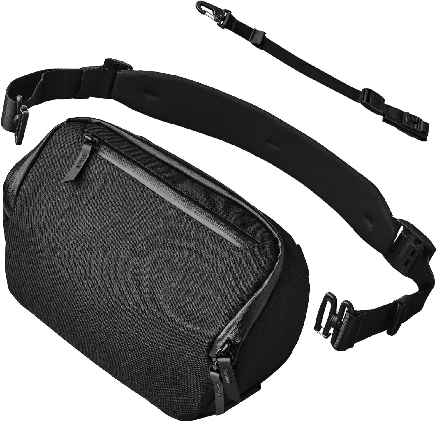 ALPAKA Vertex Pouch Black RX36 & Magnetic Stabilizer Strap - Accessory for Crossbody Bag - Quick Release