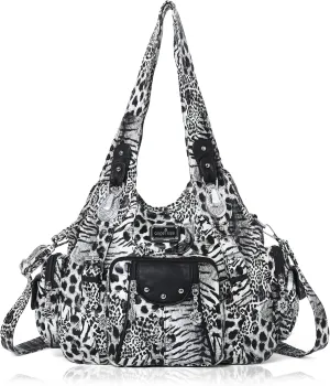 Angel Kiss Purses for Women Soft PU Leather Large Hobo Bags for Women Shoulder Bag