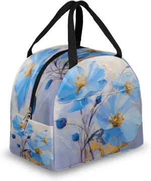 Art Romance Theme Lunch Tote Bag Reusable Insulated Bags Waterproof Adult Portable Meal Cooler Pack for Women Men Picnic Office Work Travel