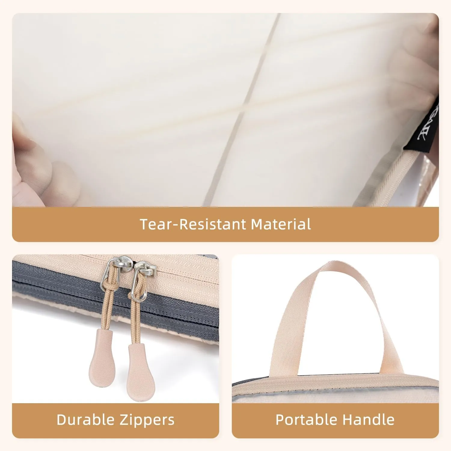 BAGAIL 4 Set/6 Set Ultralight Compression Packing Cubes Packing Organizer for Travel Accessories Luggage Suitcase Backpack