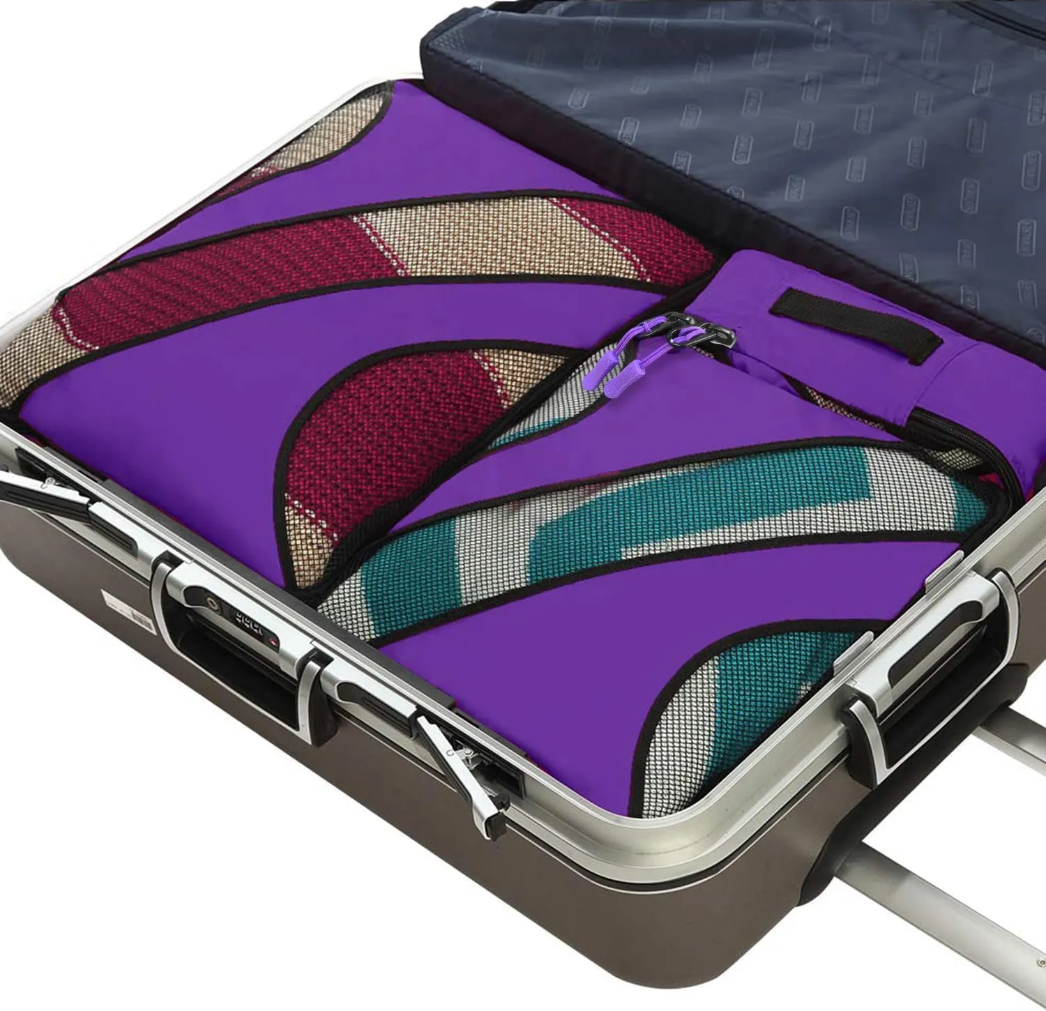 BAGAIL 6 Set Packing Cubes,Travel Luggage Packing Organizers