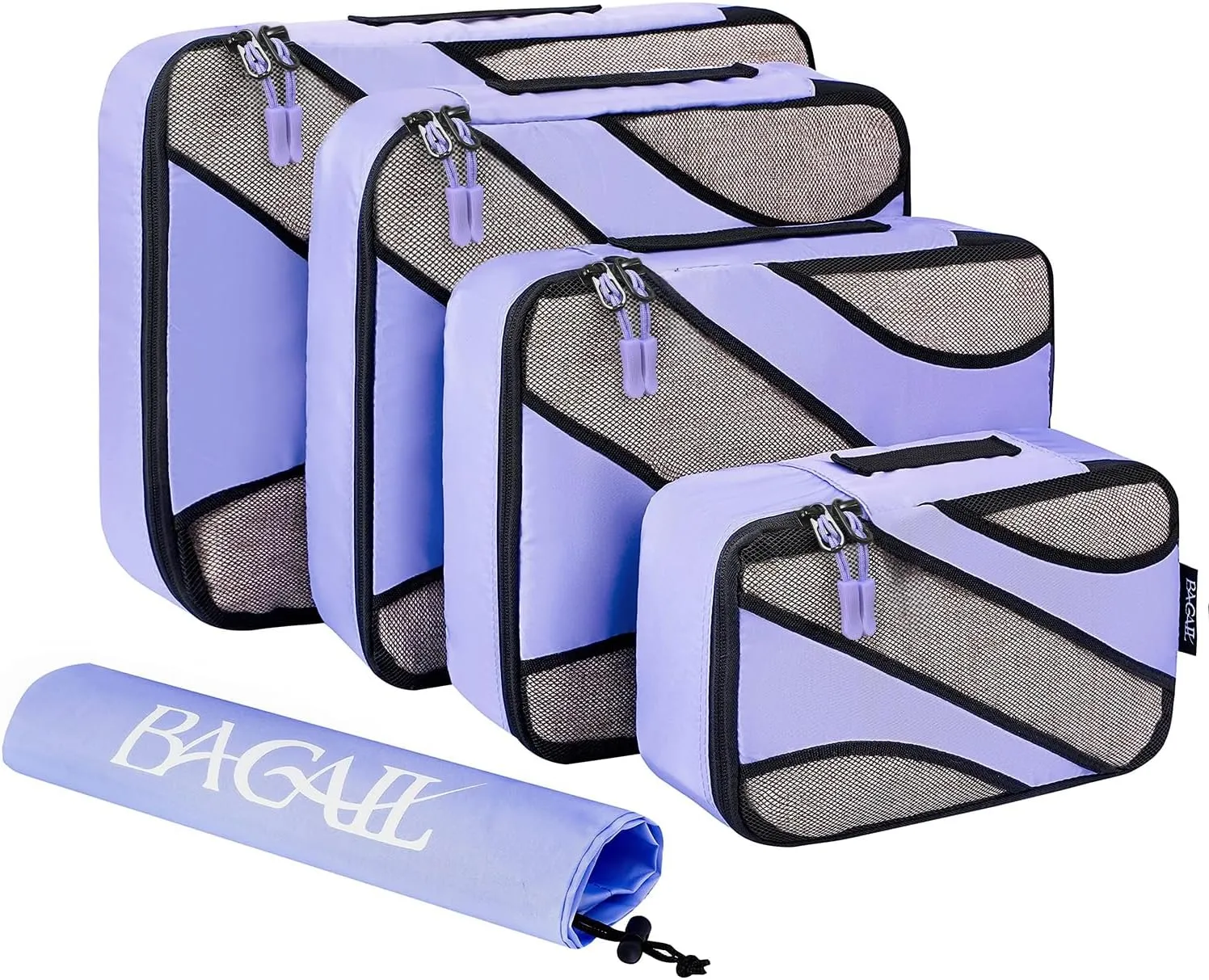 BAGAIL 6 Set Packing Cubes,Travel Luggage Packing Organizers