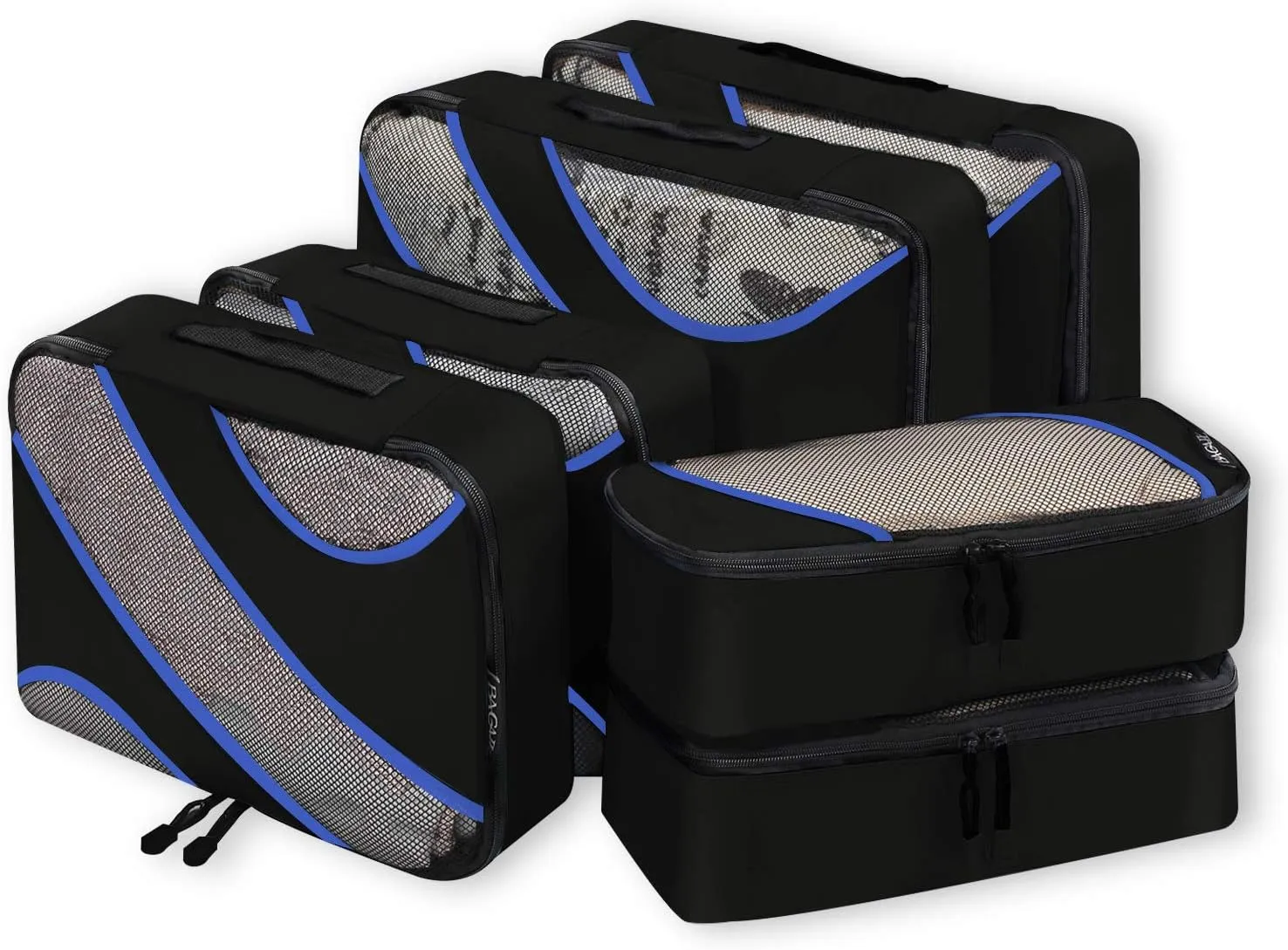 BAGAIL 6 Set Packing Cubes,Travel Luggage Packing Organizers