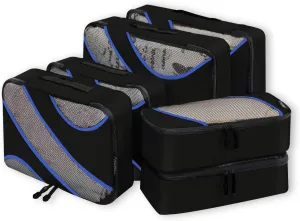 BAGAIL 6 Set Packing Cubes,Travel Luggage Packing Organizers