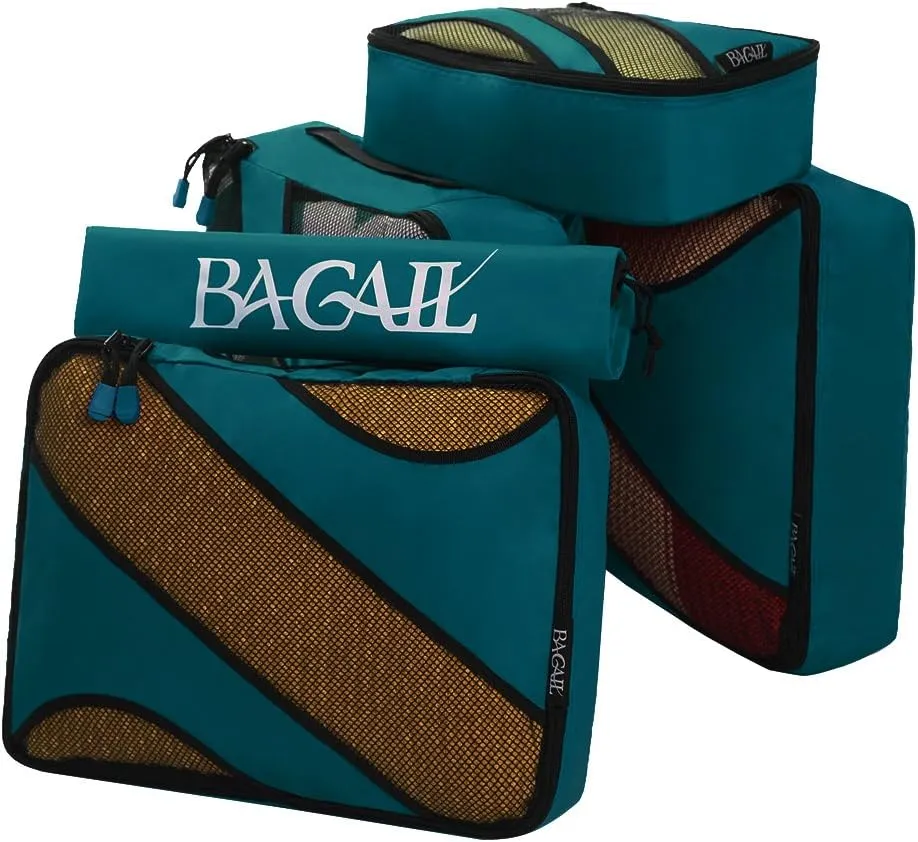 BAGAIL 6 Set Packing Cubes,Travel Luggage Packing Organizers
