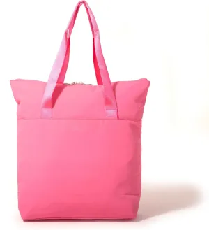Baggallini Swift Tote Bag for Women - Lightweight 12x16 Nylon Zipped Travel Carry On Bag w/Luggage Sleeve