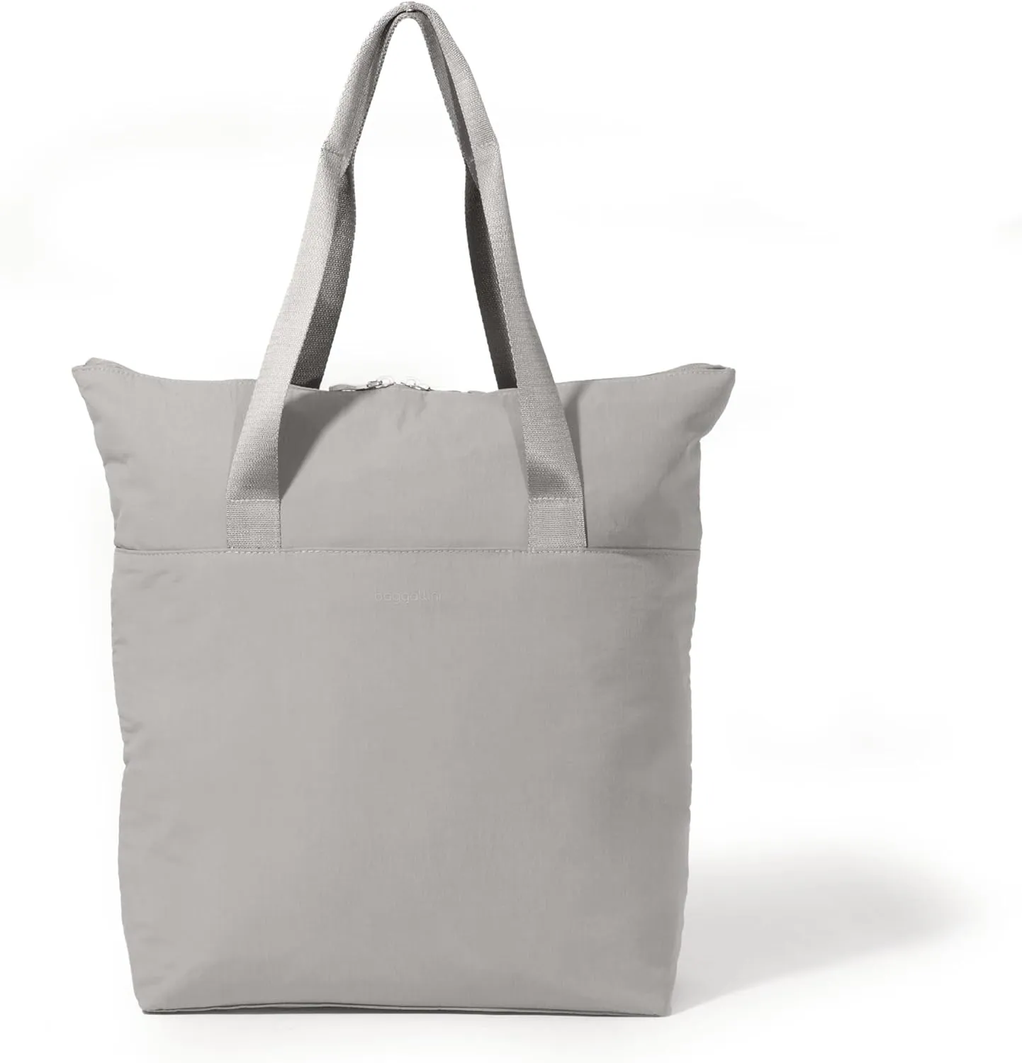 Baggallini Swift Tote Bag for Women - Lightweight 12x16 Nylon Zipped Travel Carry On Bag w/Luggage Sleeve