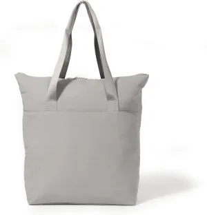 Baggallini Swift Tote Bag for Women - Lightweight 12x16 Nylon Zipped Travel Carry On Bag w/Luggage Sleeve