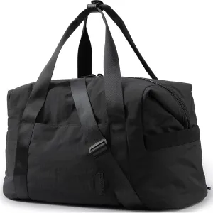 BAGSMART BAGSMART Gym Bag for Women, Carry on Weekender Overnight Travel Duffel Bags with Trolley Sleeve, Personal Item Travel Bag Tote Workout Dance Bag(Black-Large)