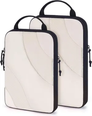 BAGSMART Compression Packing Cubes, 6 Set/4 Set/2 Set Travel Packing Cubes for Carry on Suitcases, Compression Suitcase Organizers Bag Set & Travel Cubes for Luggage, Lightweight Packing Organizers