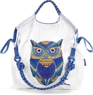 Ball&Chain Nylon Travel Tote Bag for Women，Lightweight Medium Reusable Grocery Shopping Cloth Bags，Suitable for Daily Life