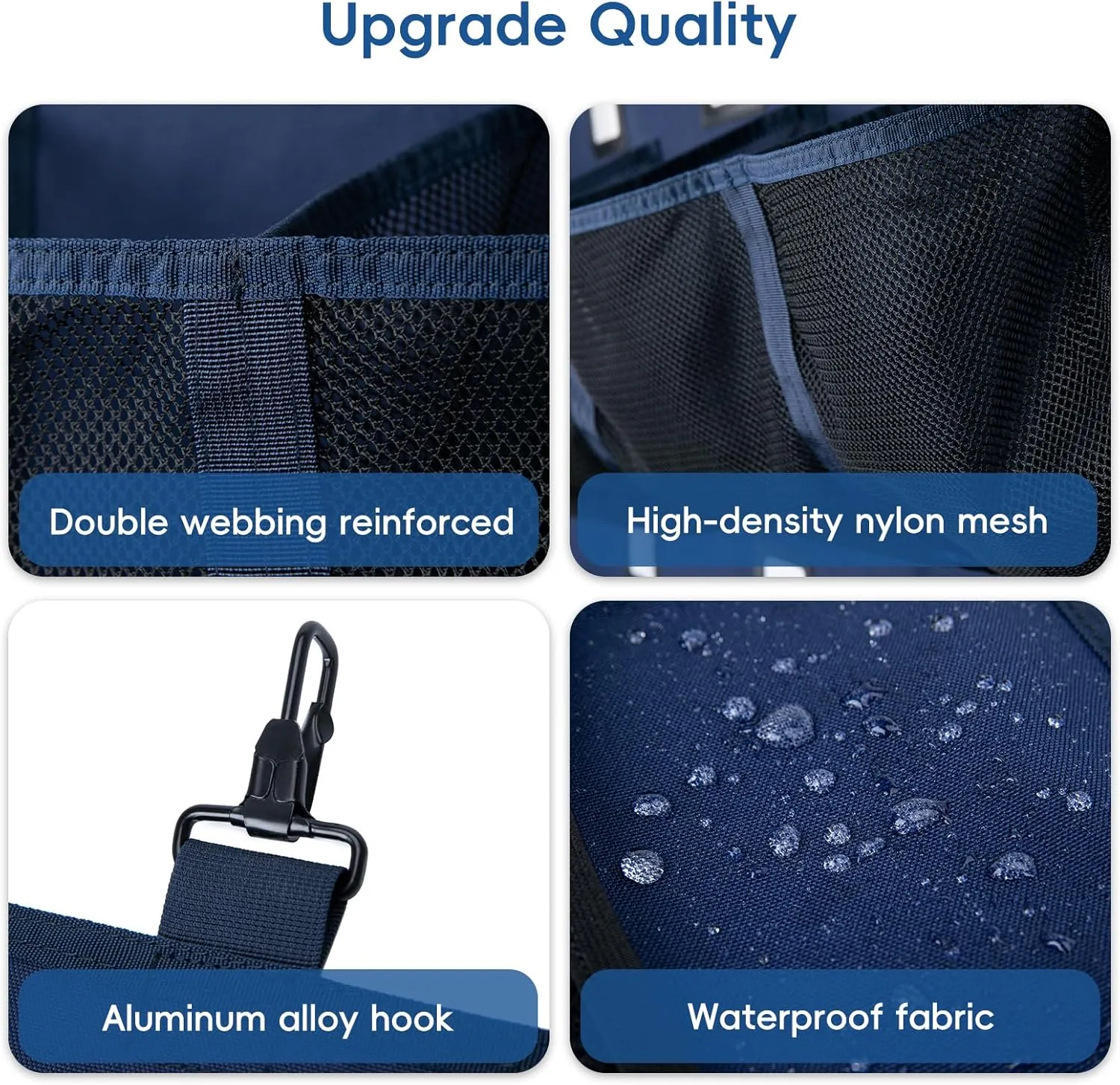 Baseball/Softball Dugout Organizer - 15  Helmet & Glove Storage Bag, Military-Grade 900D Fabric & 6 Reinforced Steel Hooks