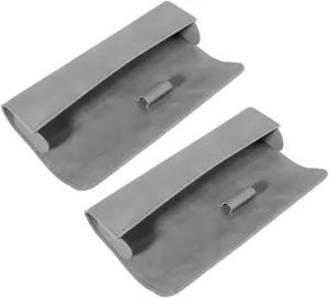 Beaupretty 2pcs Electric Toothbrush Bag Holder Leather Travel Toothbrush Case Secure Impact-resistant Storage for Brush Accessories