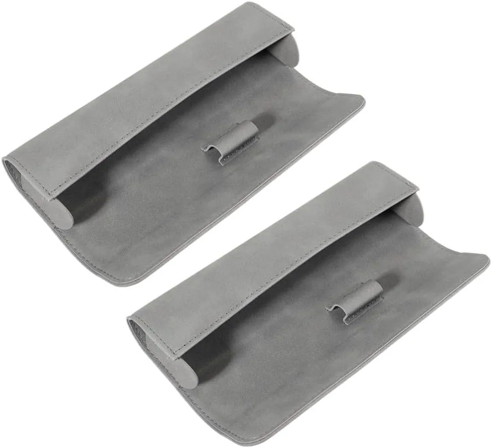 Beaupretty 2pcs Electric Toothbrush Bag Holder Leather Travel Toothbrush Case Secure Impact-resistant Storage for Brush Accessories