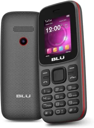 BLU Z5 Z210 1.8" 2G Cell Phone 32MB VGA GSM Unlocked Dual SIM (Grey)