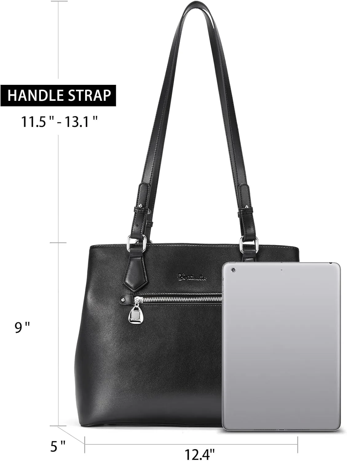BOSTANTEN Women Handbag Leather Shoulder Bags Soft Designer Top Handle Purse