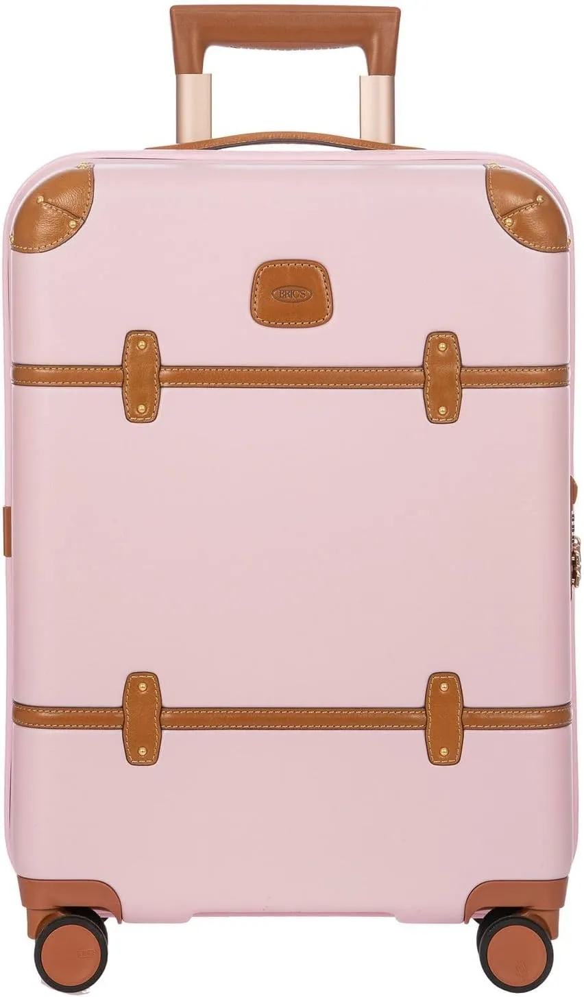 Bric's Bellagio 2.0 Spinner Trunk - 21 Inch - Luxury Bags for Women and Men - TSA Approved Luggage - Pink