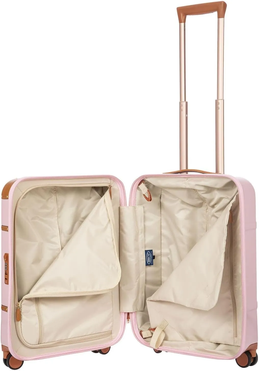 Bric's Bellagio 2.0 Spinner Trunk - 21 Inch - Luxury Bags for Women and Men - TSA Approved Luggage - Pink
