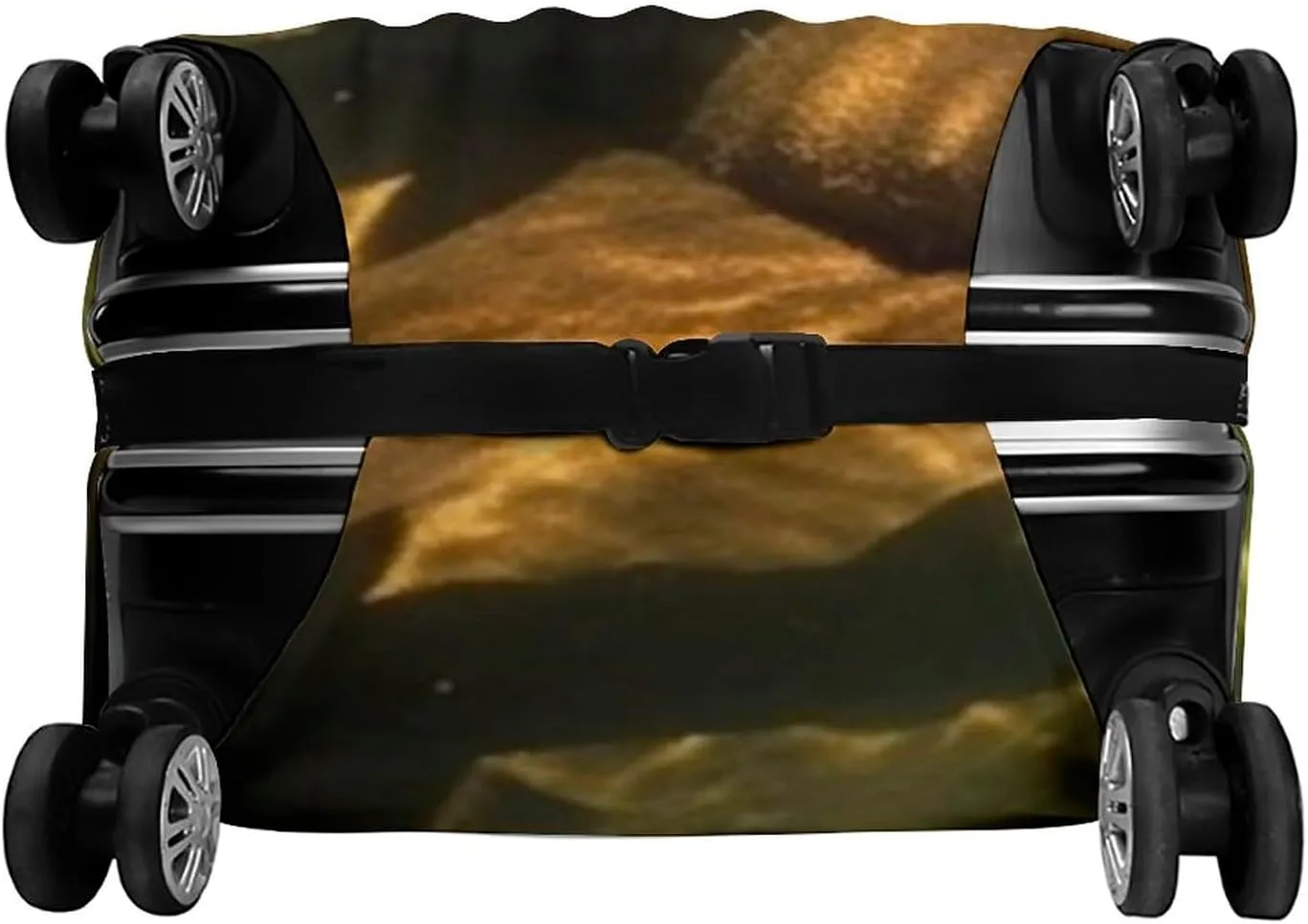 Brook Trout Fly Fishing Luggage Cover for Suitcase Tsa Approved Stylish Suitcase Covers Washable Stretch Suitcase Protector Anti-Scratch Travel Baggage Covers for 19-32 Inch Luggage