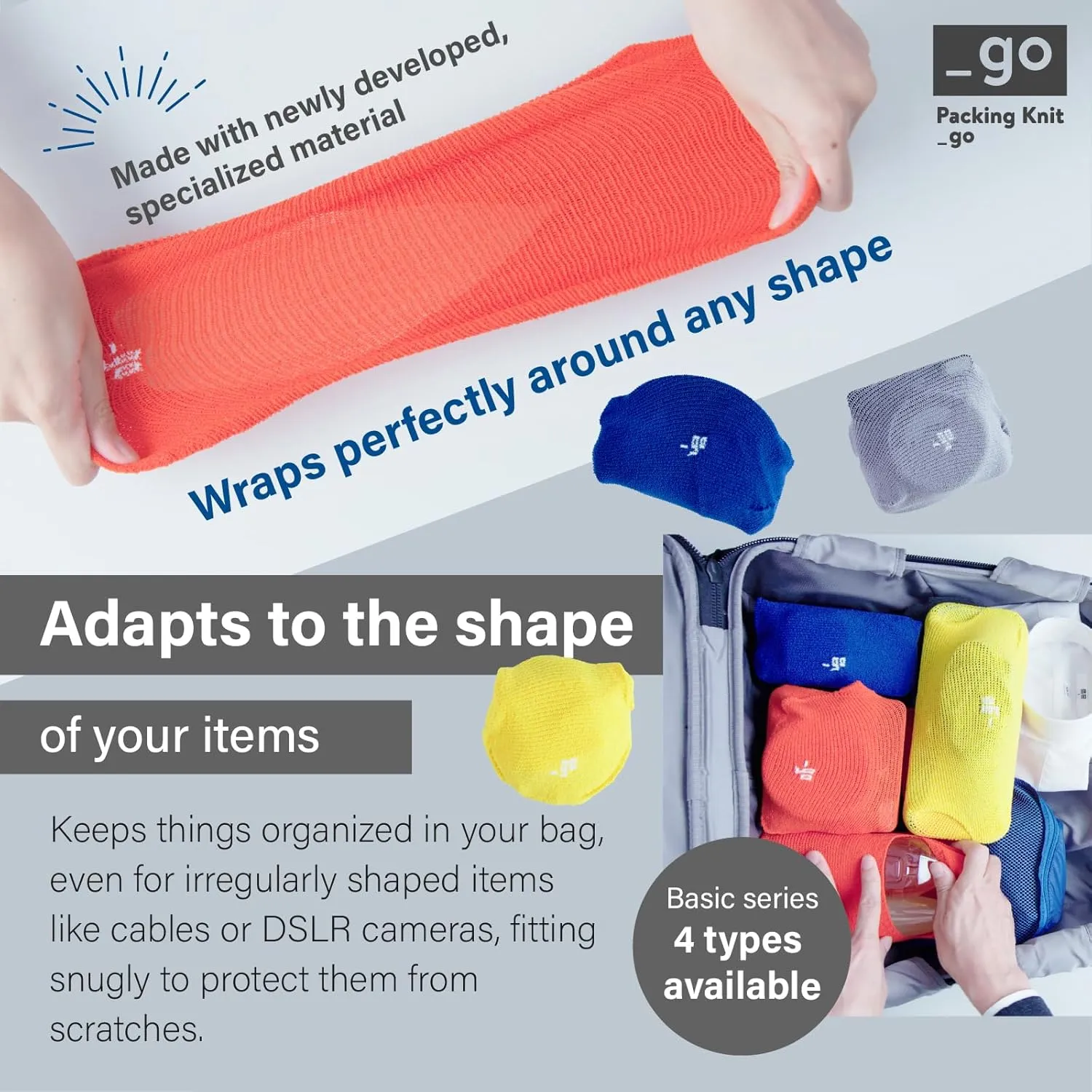Cable Organizer, Circle, Made in Japan, Light Gray