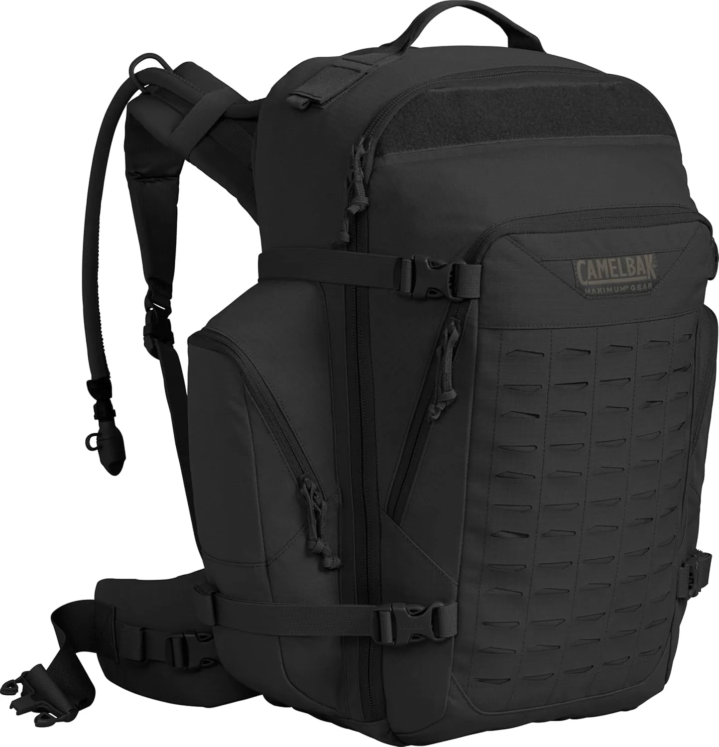 CamelBak BFM Tactical Hydration Backpack with 100oz/3L Mil Spec Crux Reservoir Bladder - MOLLE, Black
