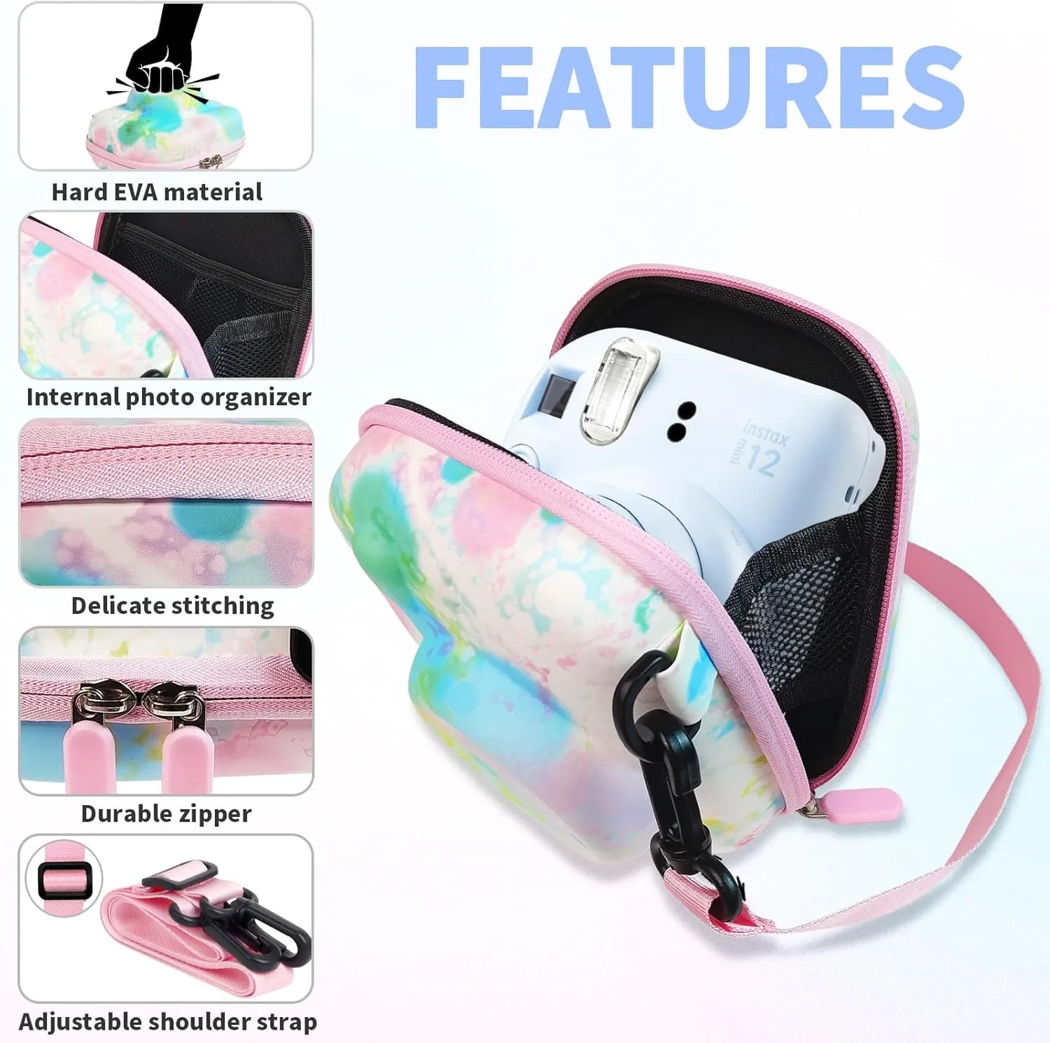 camera case for instax mini 40, Green
