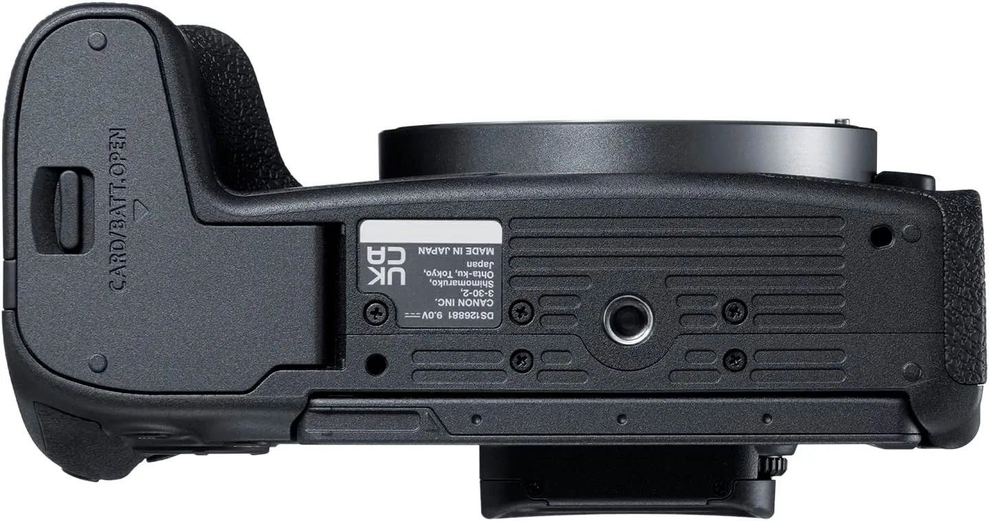 Canon EOS R8 Mirrorless Camera (Body Only), Full-Frame Hybrid Camera, 24.2 Megapixel CMOS Image Sensor, 4K Video, Content Creator Camera, Black