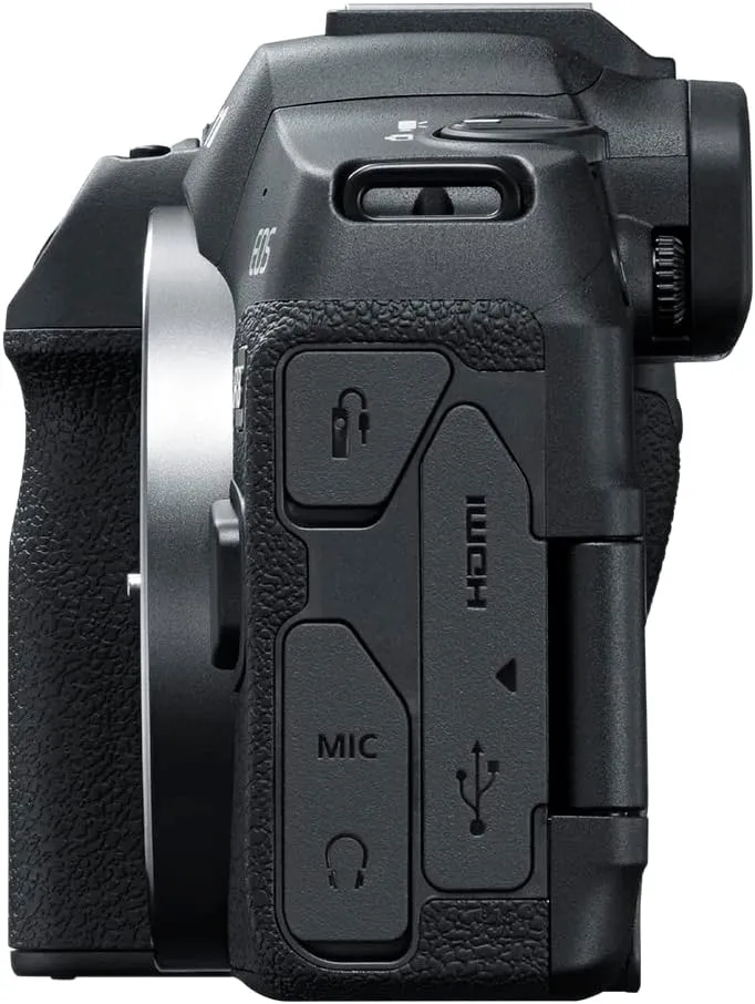 Canon EOS R8 Mirrorless Camera (Body Only), Full-Frame Hybrid Camera, 24.2 Megapixel CMOS Image Sensor, 4K Video, Content Creator Camera, Black