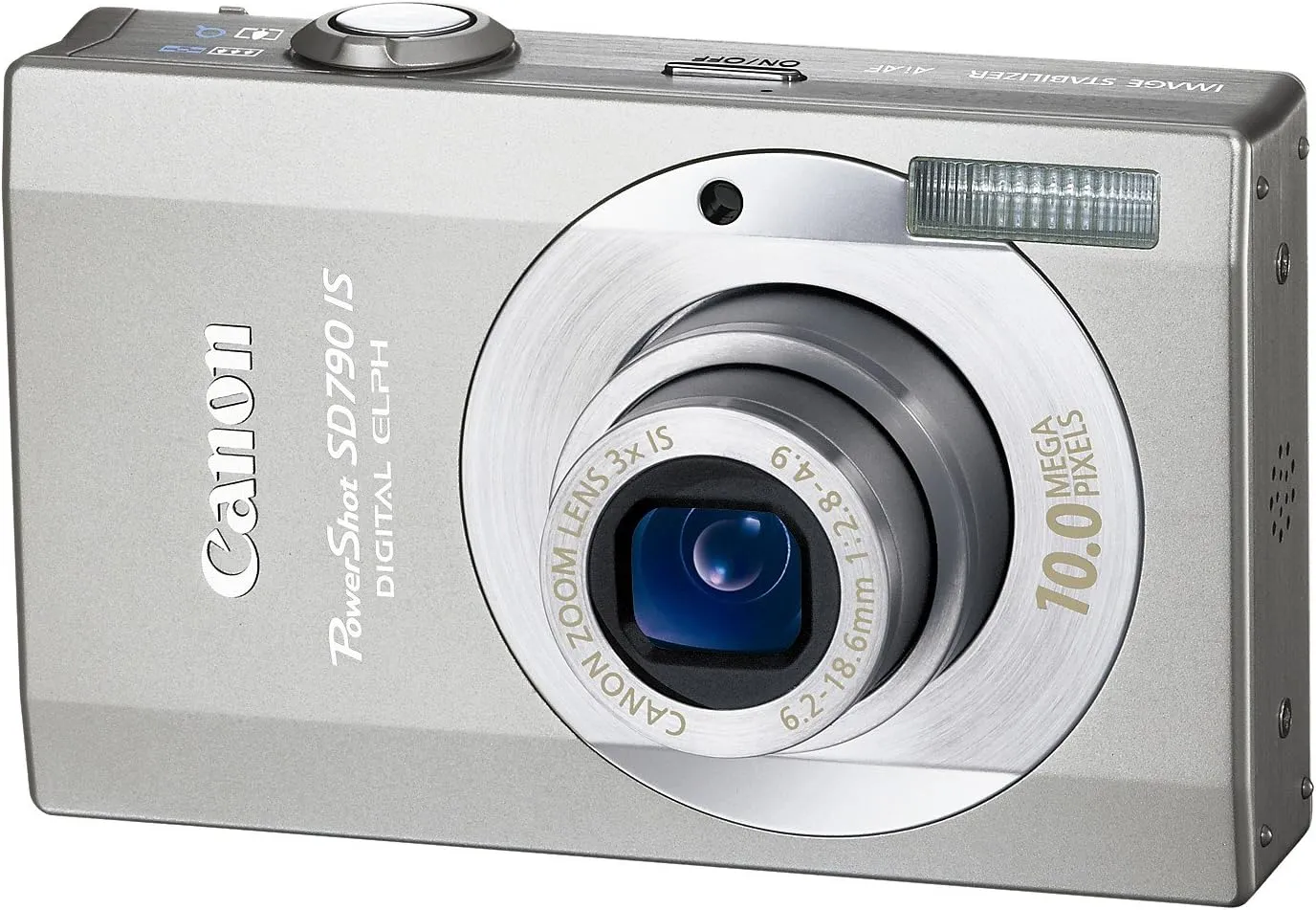 Canon PowerShot SD790IS 10MP Digital Camera with 3x Optical Image Stabilized Zoom