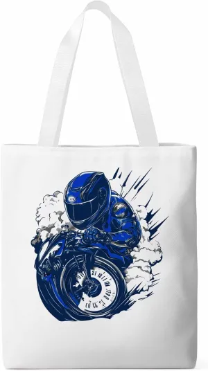 Canvas Tote Bag, Modern Locomotives Graffiti patterned Canvas Tote Handbags for Women Shoulder Bag,