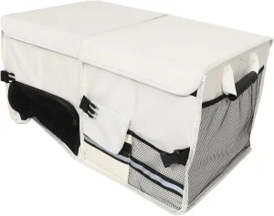 Car Storage Box Spacious Design Oxford Fabric Trunk Organizer Daily Use Car Travel Accessories